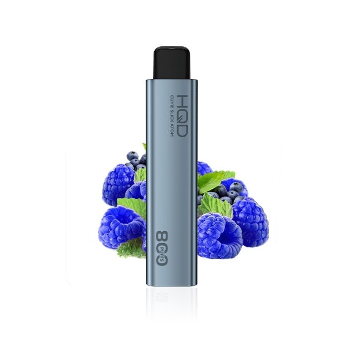 Disposable Device HQD cuvie slick atom blue raspberry
