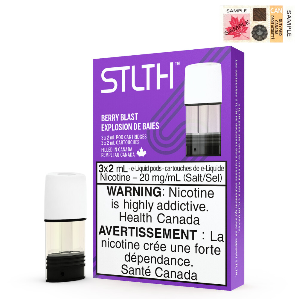 Pods Stlth Berry Blast 20mg