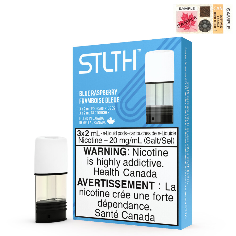 Pods Stlth Blue Raspberry 20mg