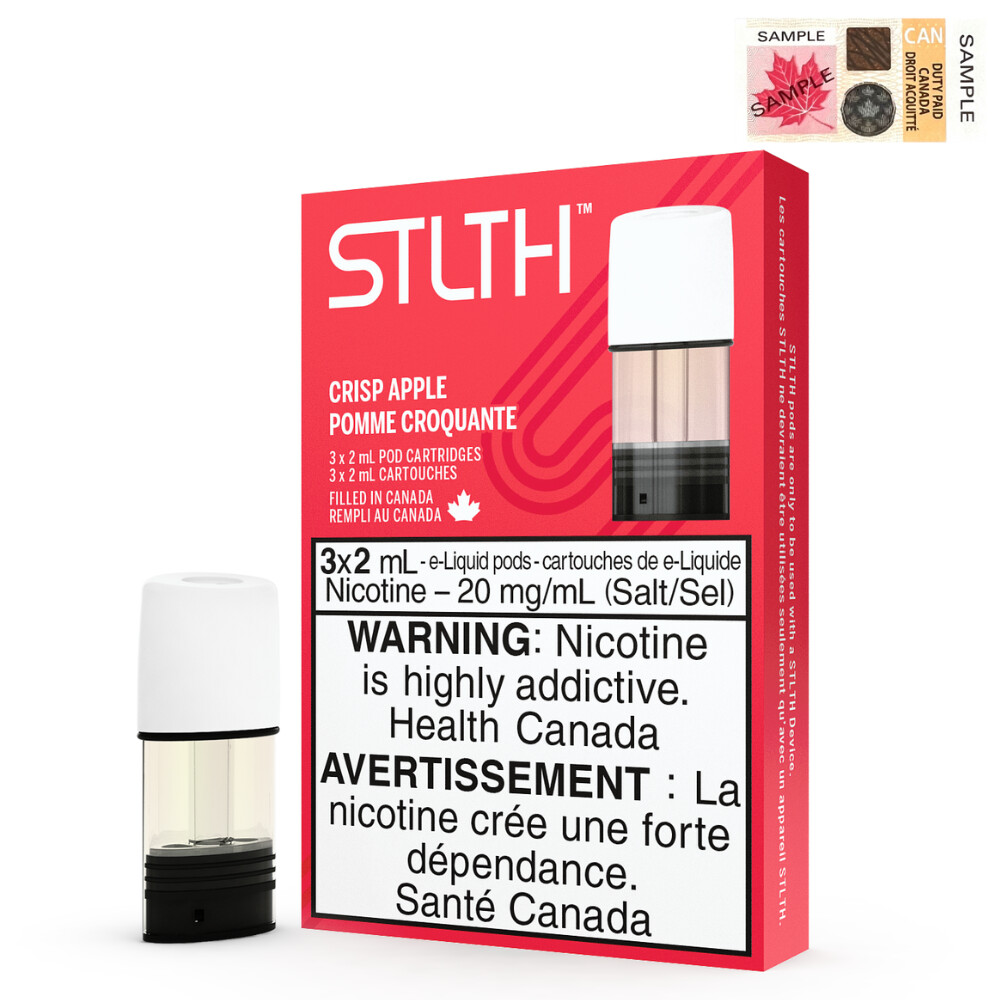 Pods Stlth Crisp Apple 20mg