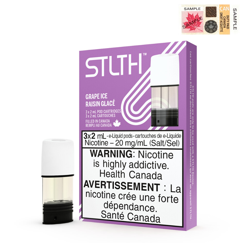 Pods Stlth Grape Ice 20mg