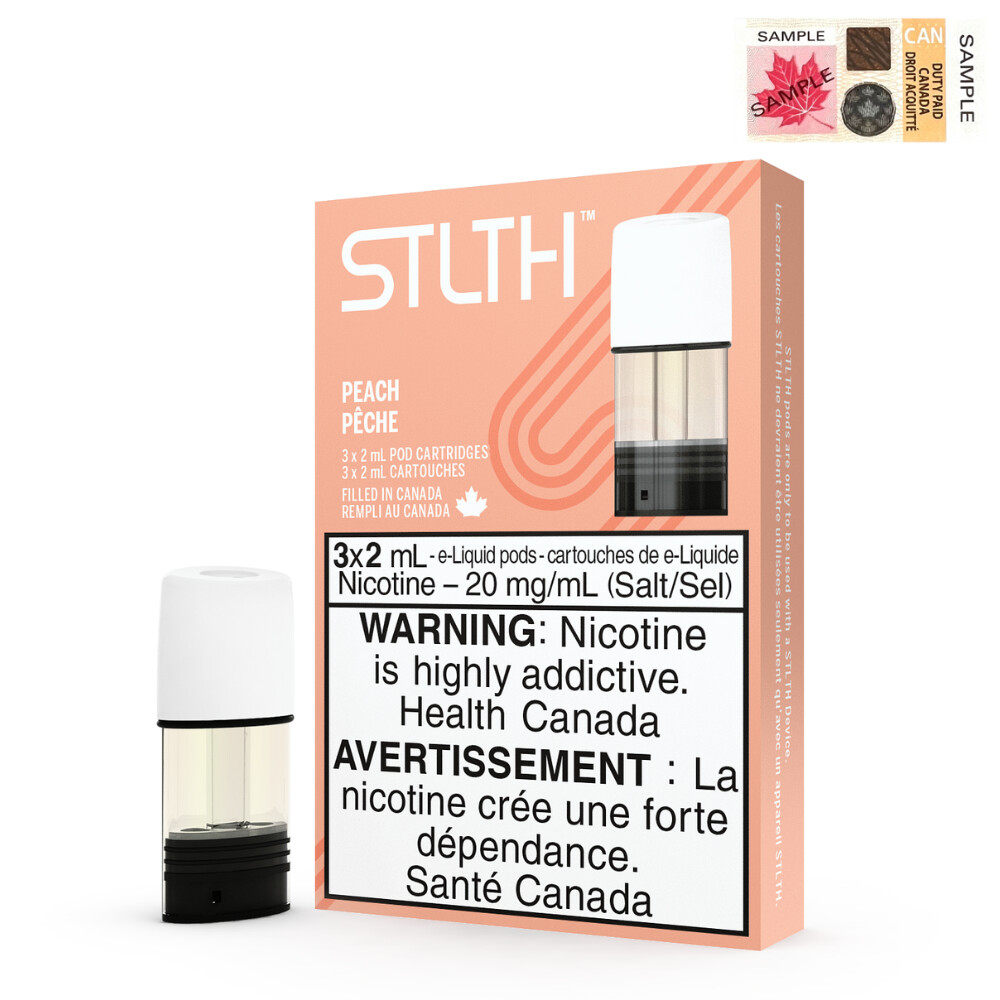 Pods Stlth Peach 20mg