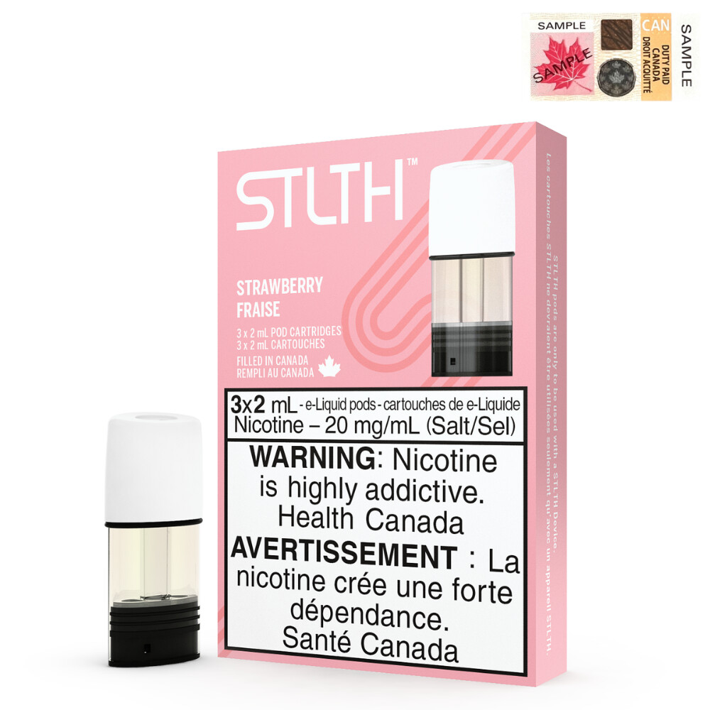 Pods Stlth Strawberry 20mg