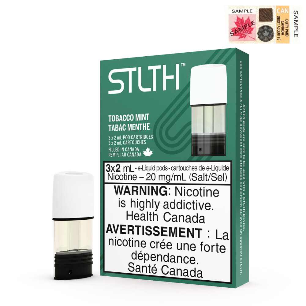 Pods Stlth Tobacco Mint 20mg