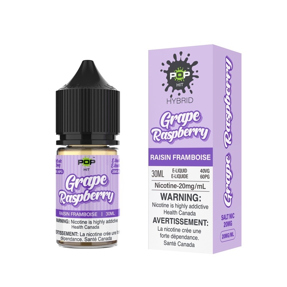 E-Liquids Pop hit hybrid Grape raspberry (20mg)