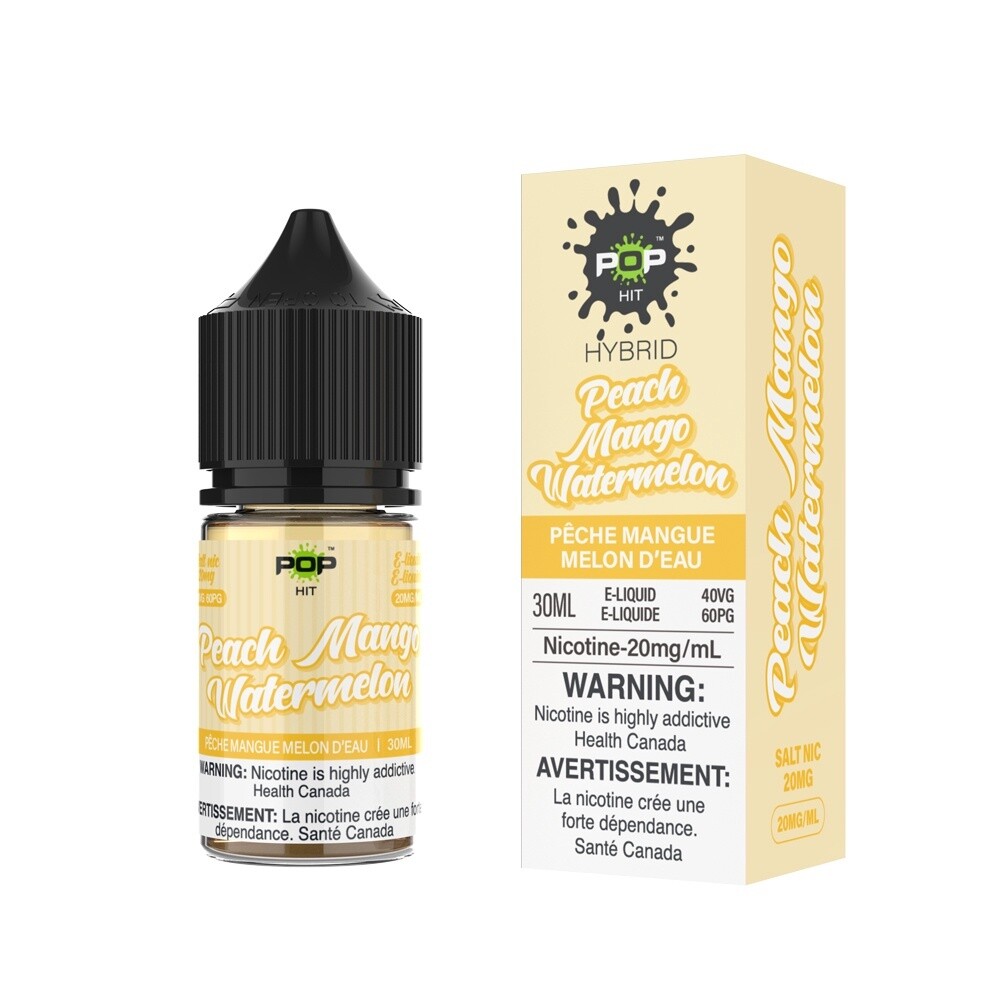 E-Liquids Pop hit hybrid Peach mango watermelon(20 mg)