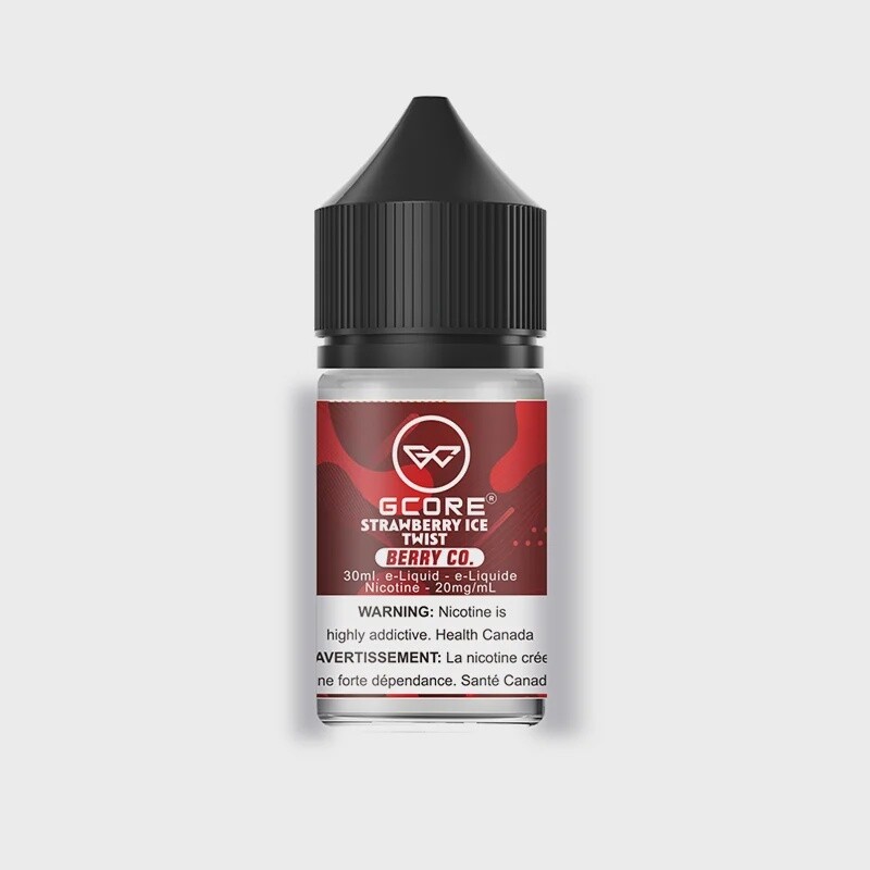 E-Liquids G core  Strawberry ice twist(20 mg) berryco.