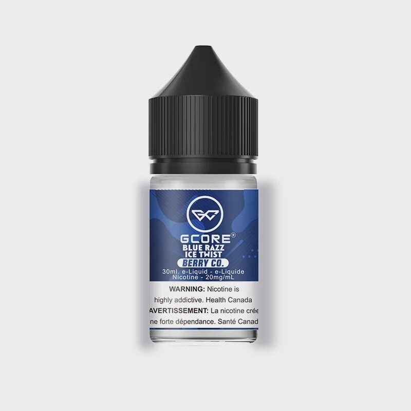 E-Liquids G core Blue razz ice twist(20 mg) berry co.