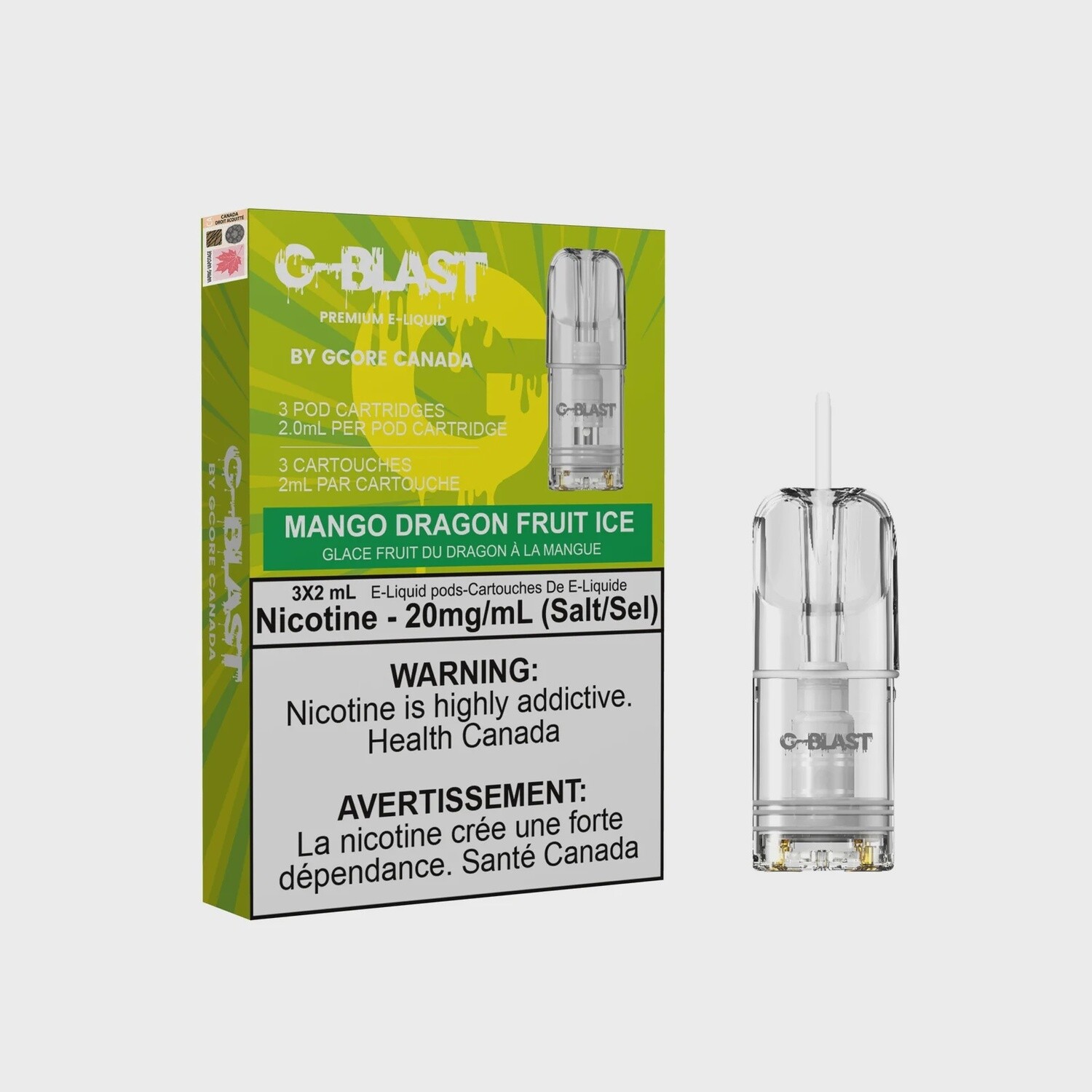 Pods G blast mango dragon fruit ice