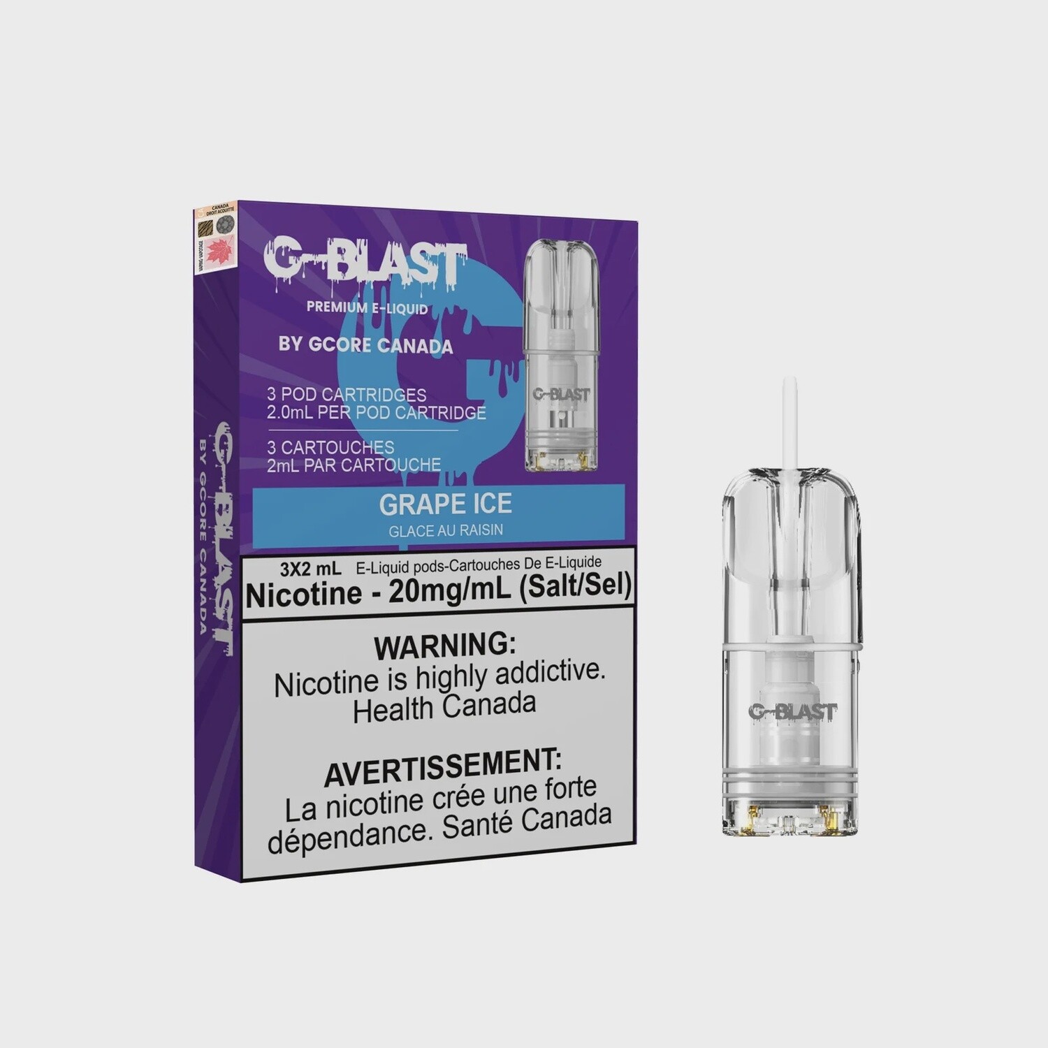 Pods G blast grape ice