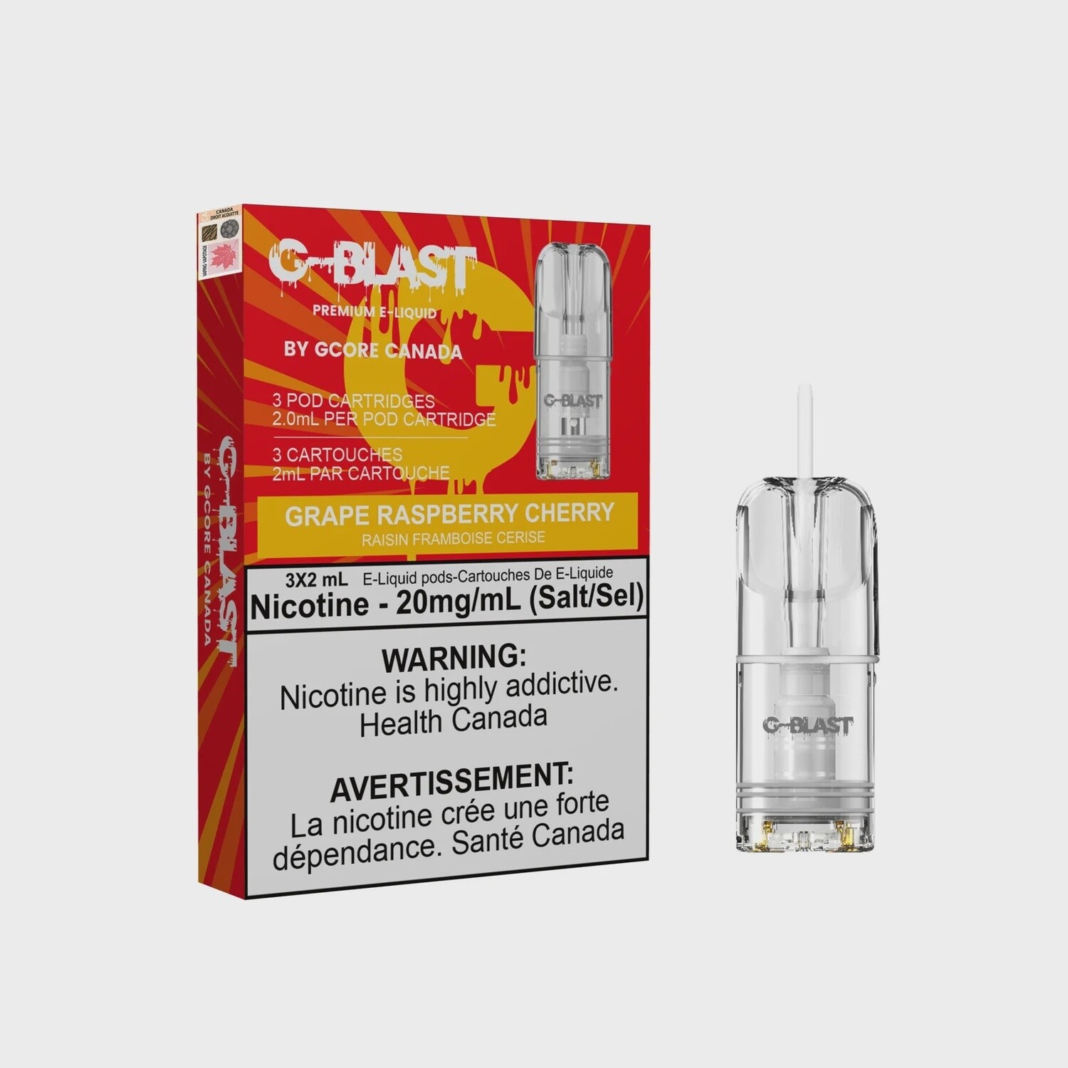 Pods G blast grape raspberry cherry