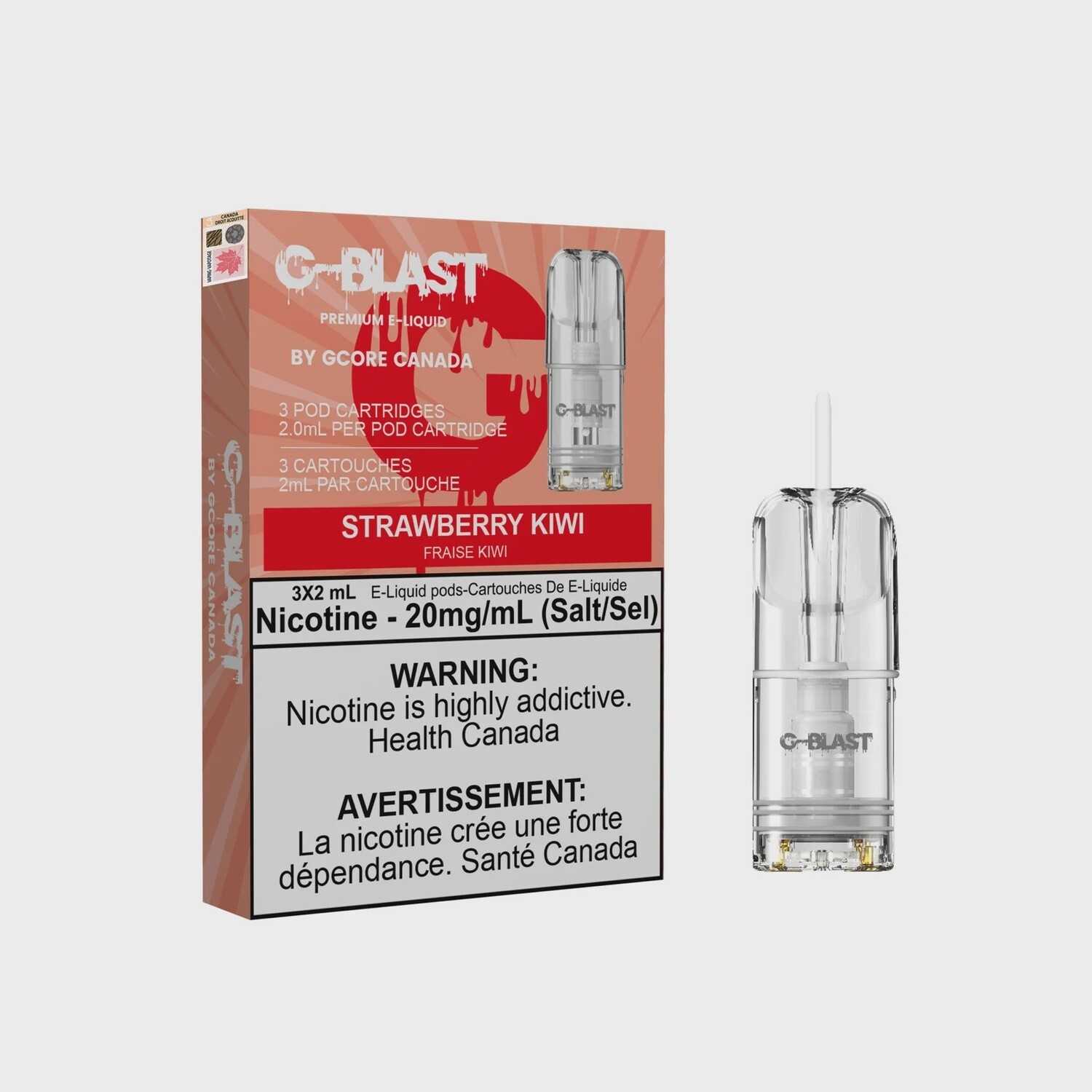 Pods G blast strawberry kiwi pods