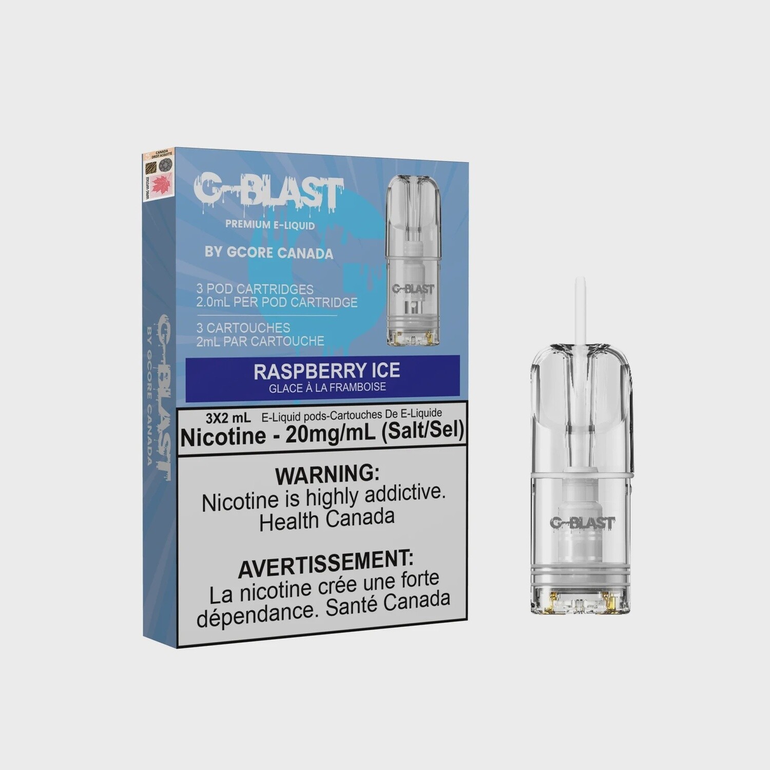 Pods G blast raspberry ice pods