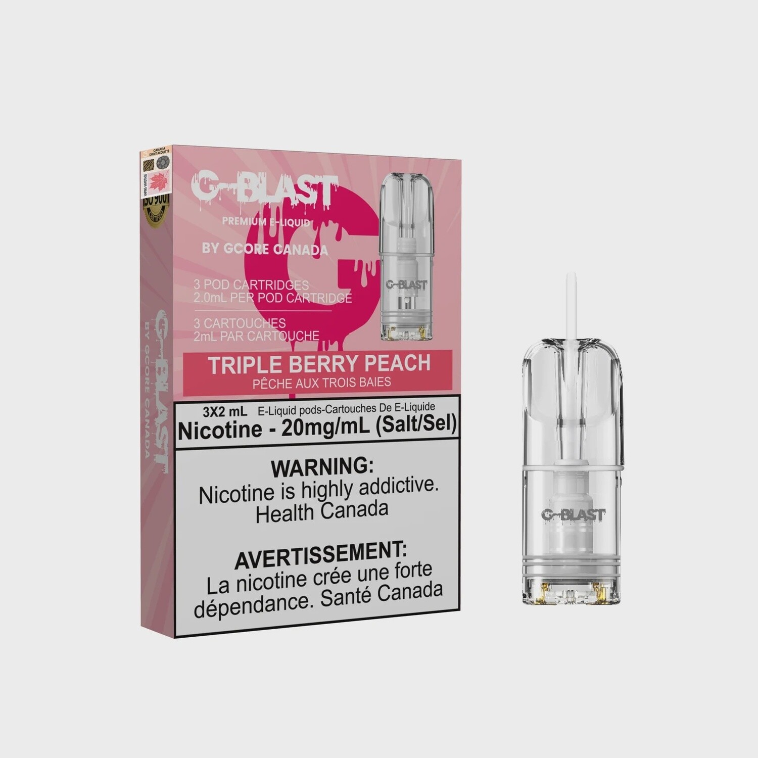 Pods G-BLAST TRIPLE BERRY PEACH