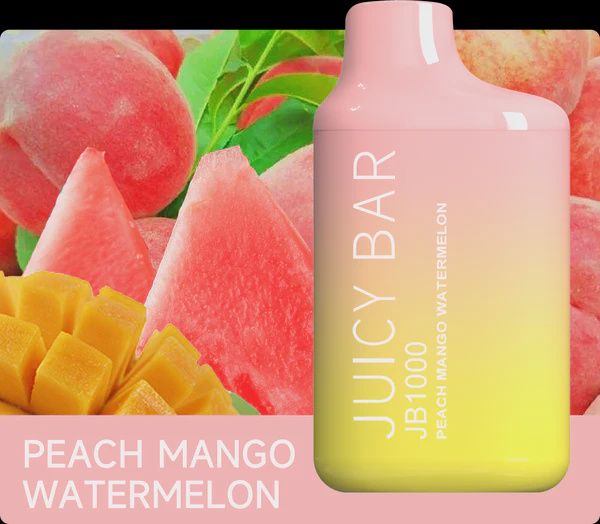Disposable Device Juicy bar  Peach mango watermelon