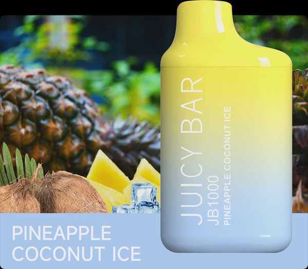 Disposable Device Juicy bar  Pineapple coconut ice