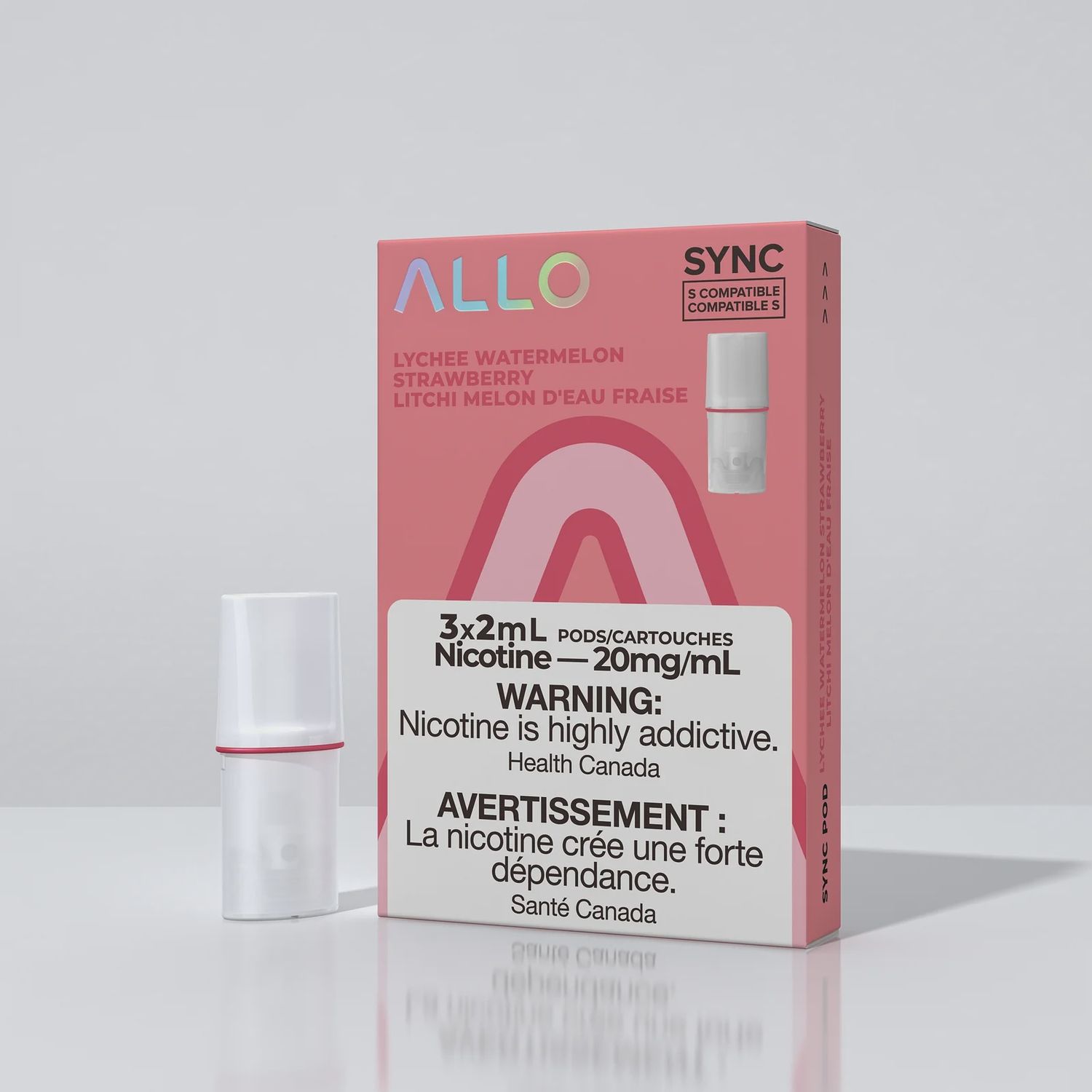 Pods ALLO LYCHEE WATERMELON STRAWBERRY