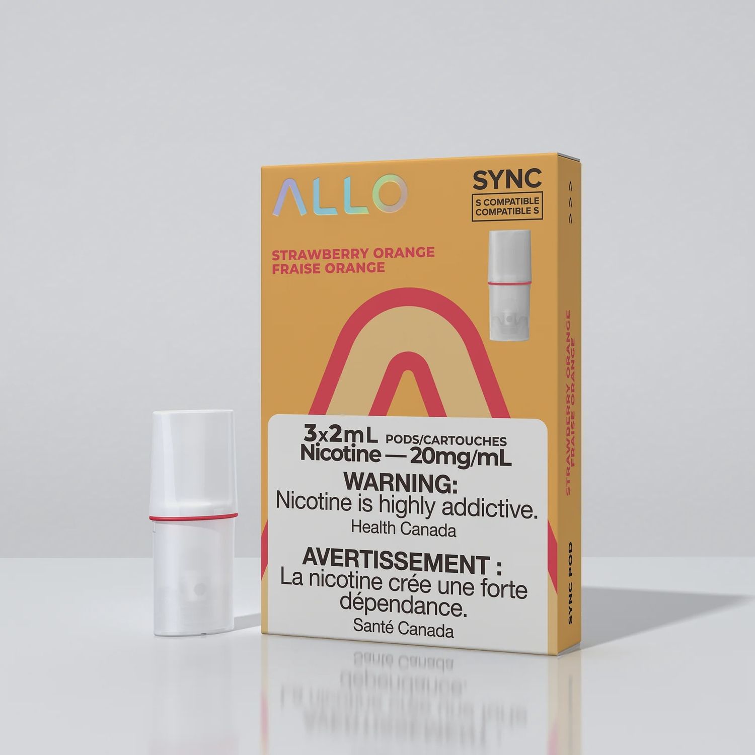 Pods ALLO STRAWBERRY ORANGE