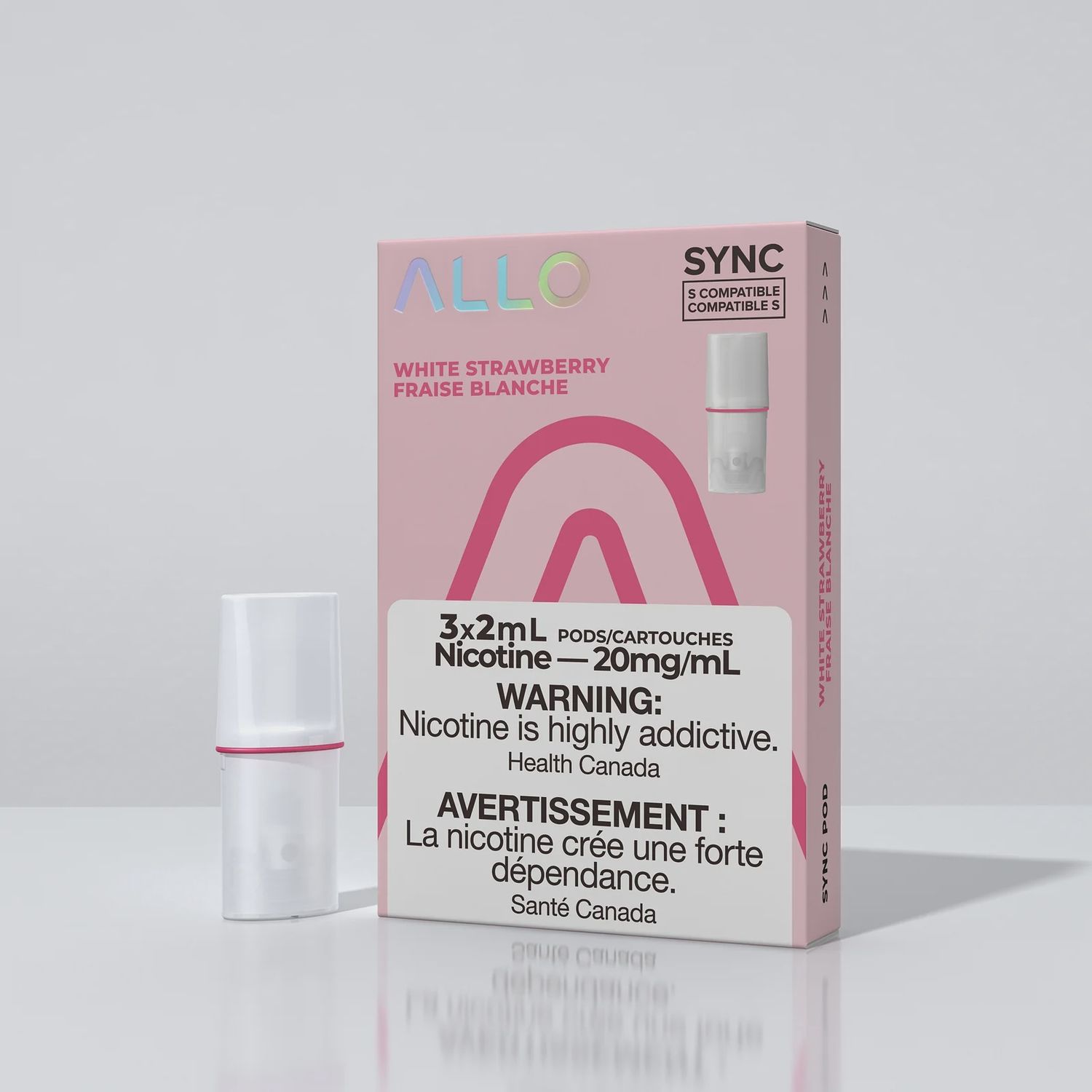 Pods ALLO WHITE STRAWBERRY