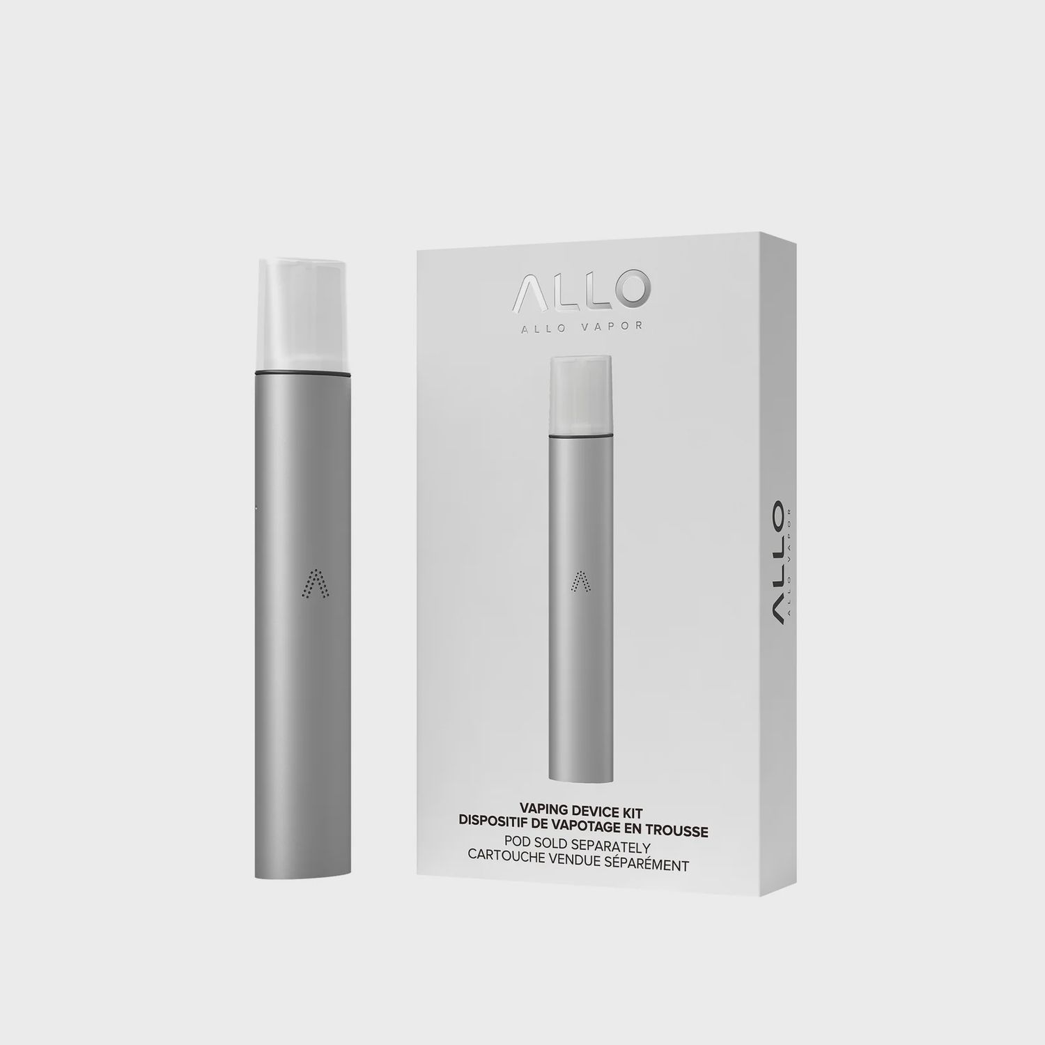 Device Allo Vaping Device Kit Silver