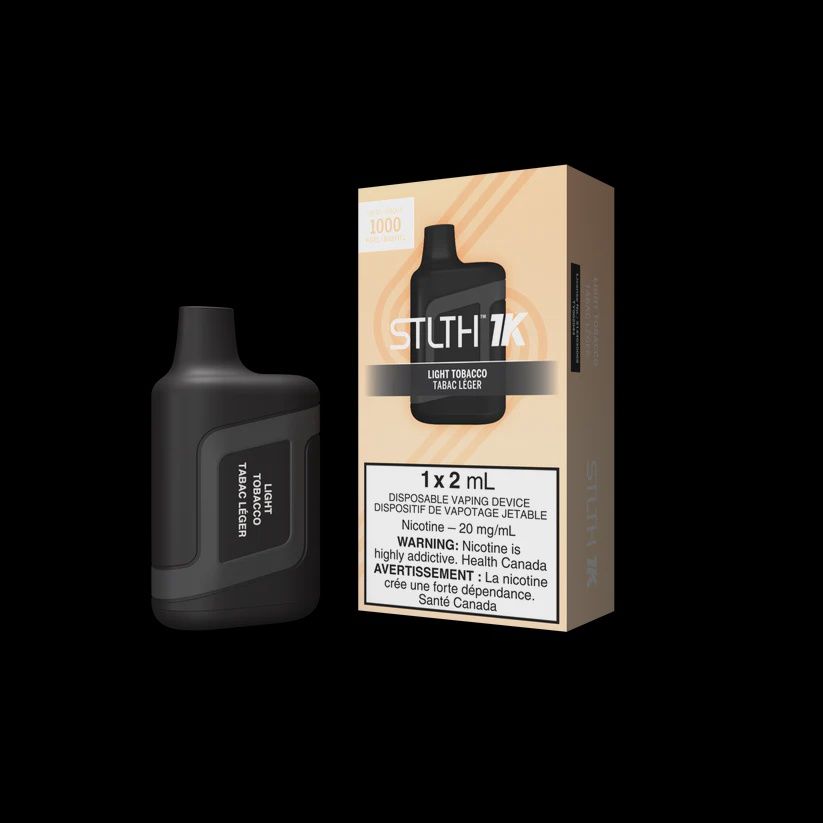 Disposable Device Stlth 1000 puff Light Tobacco