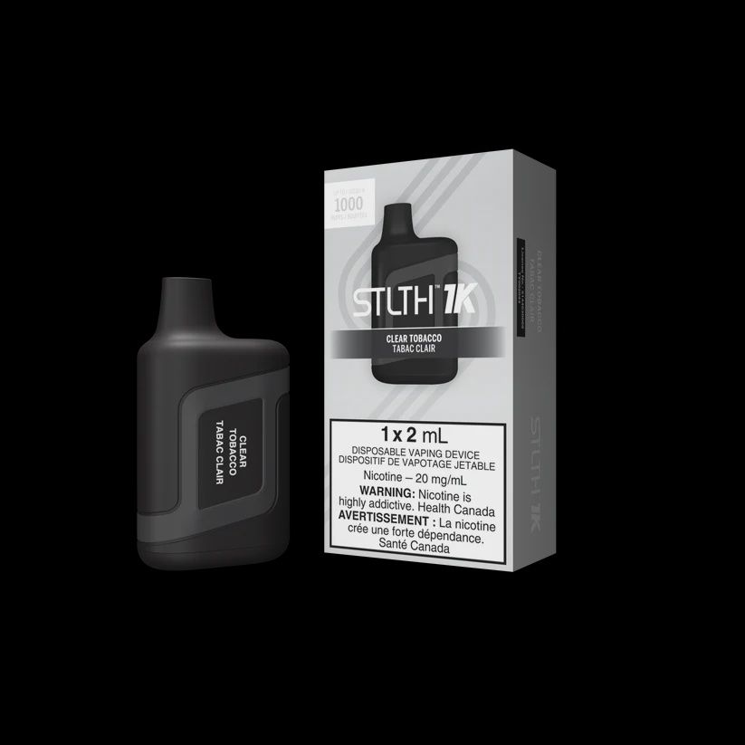 Disposable Device Stlth 1000 puff Clear Tobacco