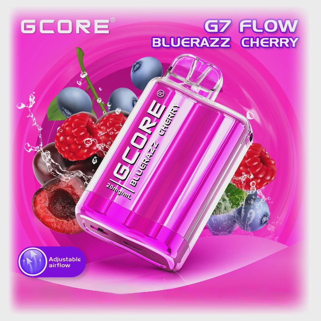 Disposable Device G7 Flow Bluerazz Cherry