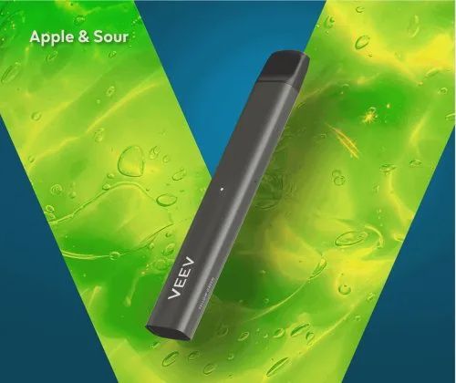 Disposable Device Veeba yellow green - Apple and Sour