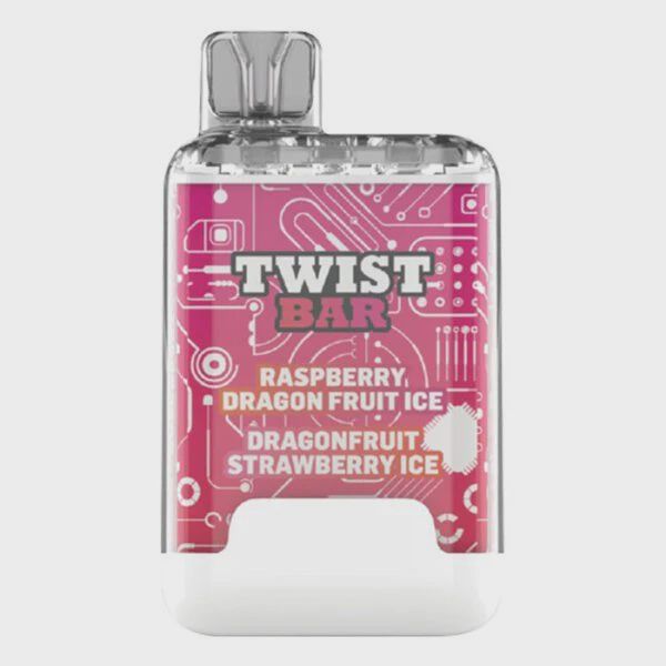 Disposable Device Twist bar Rasberry dragonfruit and Dragon strawberry