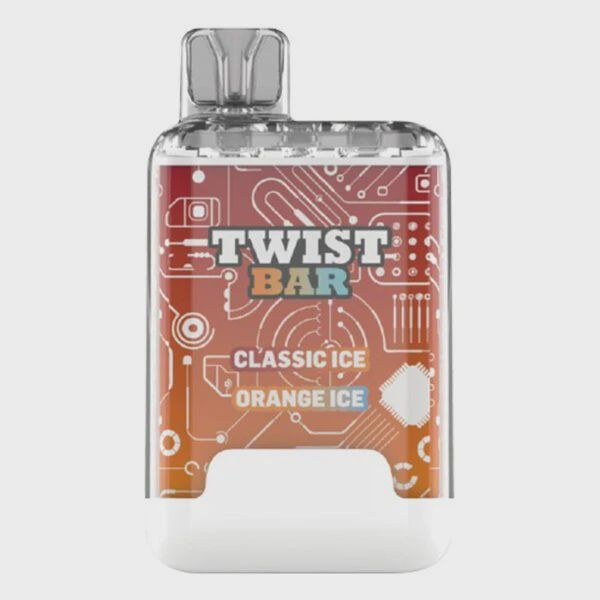 Disposable Device Twist Bar Classic ice and orange ice