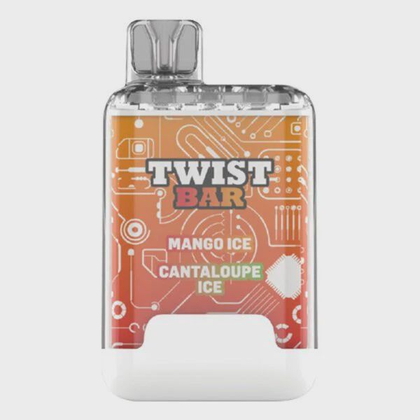 Disposable Device Twist Bar Mango Cantaloupe
