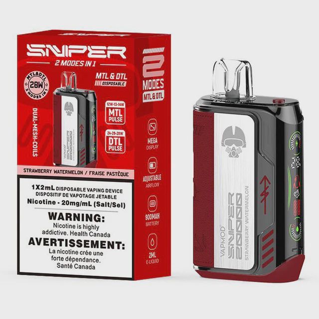 Disposable Device SNIPER MTL and DTL (Strawberry watermelon)