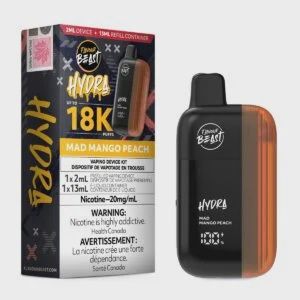 FLAVOUR BEAST HYDRA  MAD MANGO PEACH