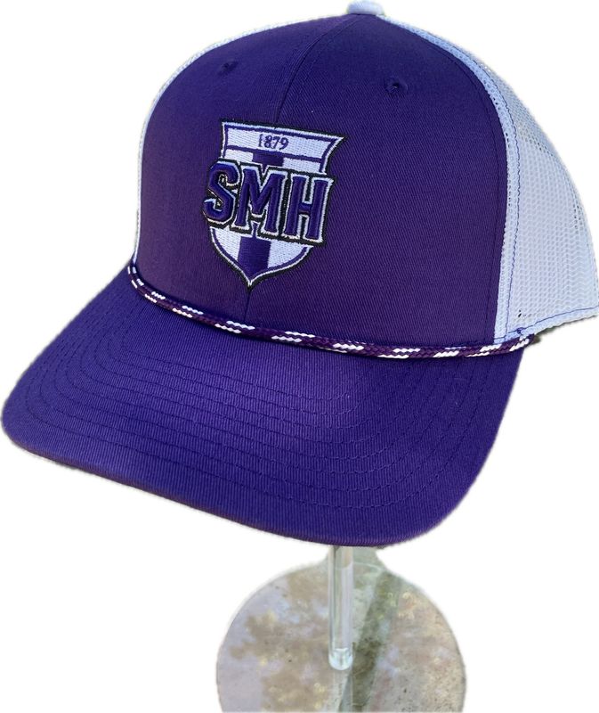 Purple Rope Cap