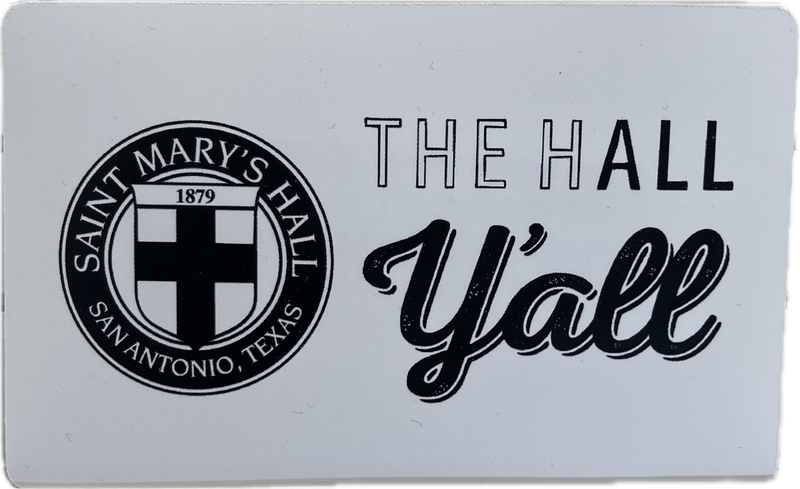 The Hall Yall Sticker