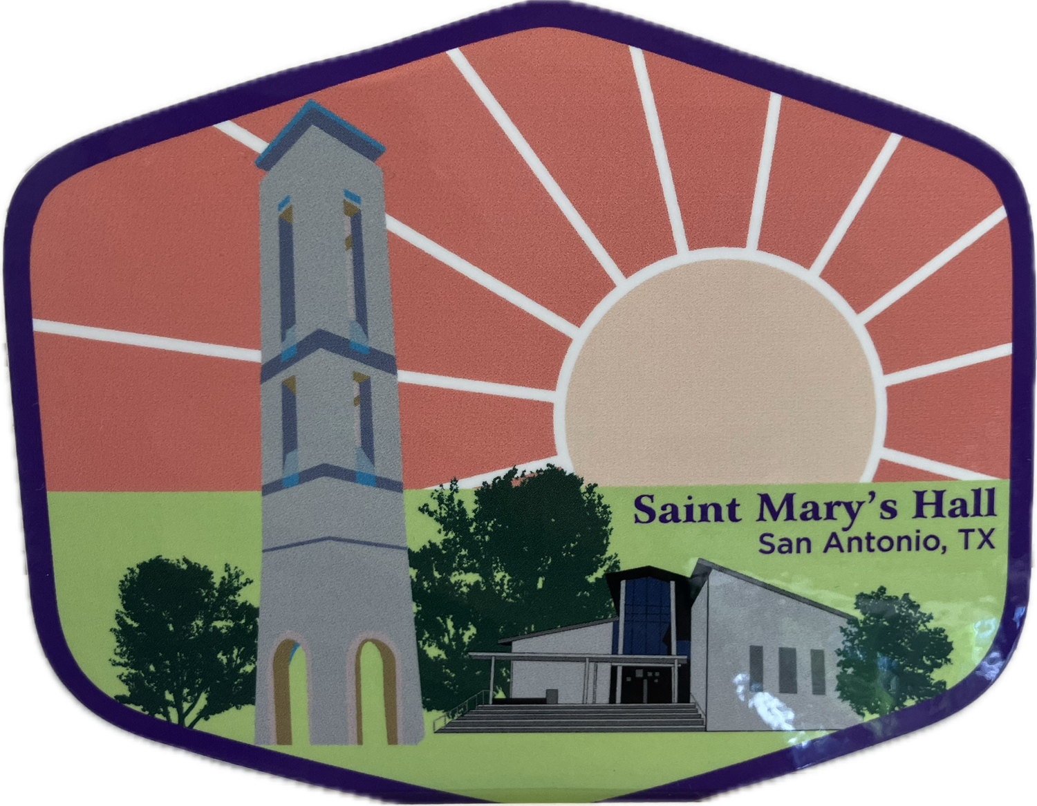 Belltower Sticker