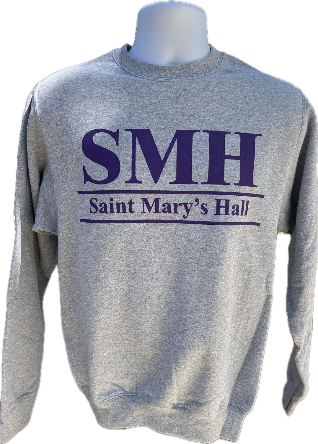 SMH Bar Crewneck -Youth, Size: XS, Colour: Grey