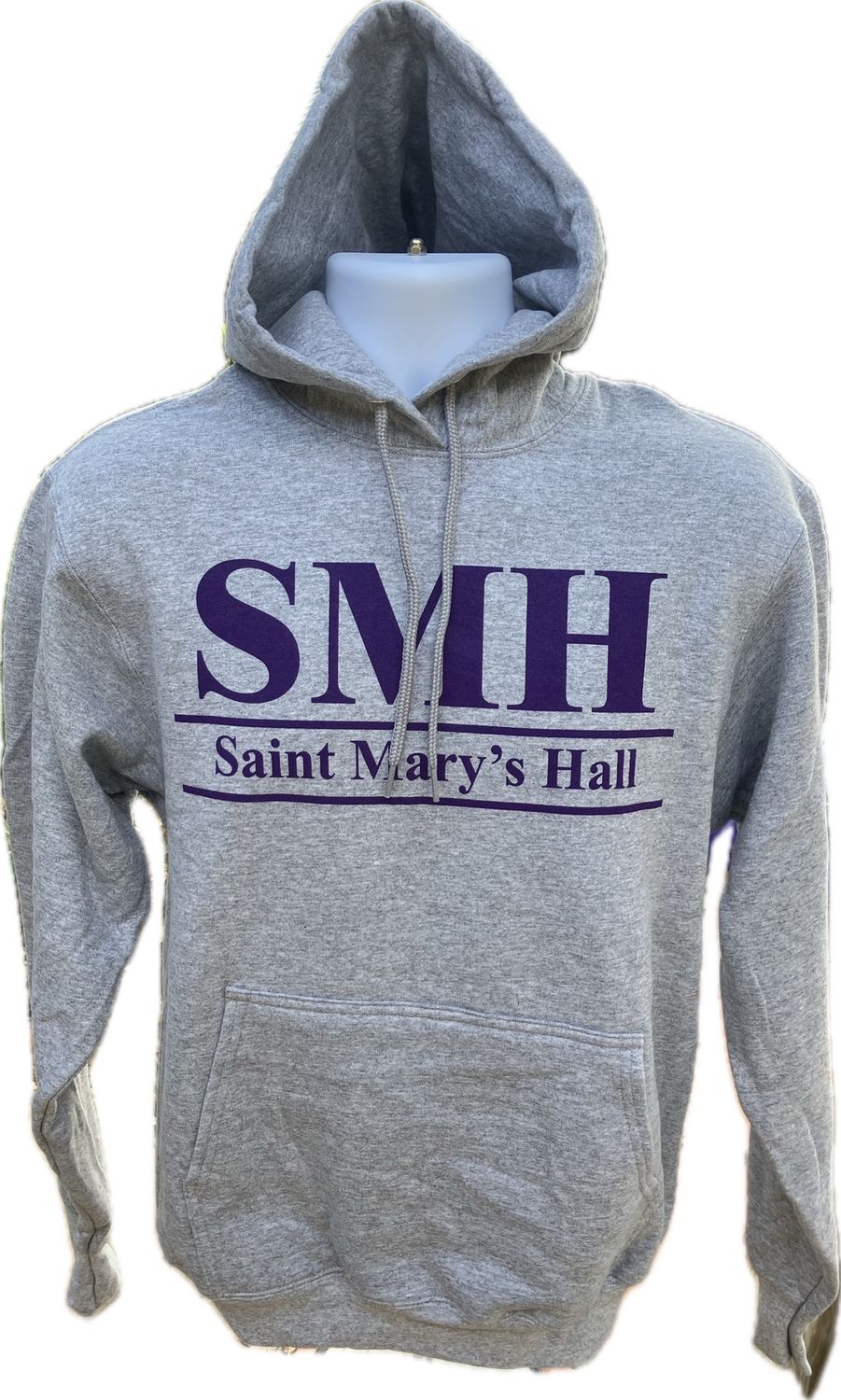SMH Bar Pullover Hoodie-Youth, Size: Small, Colour: Grey