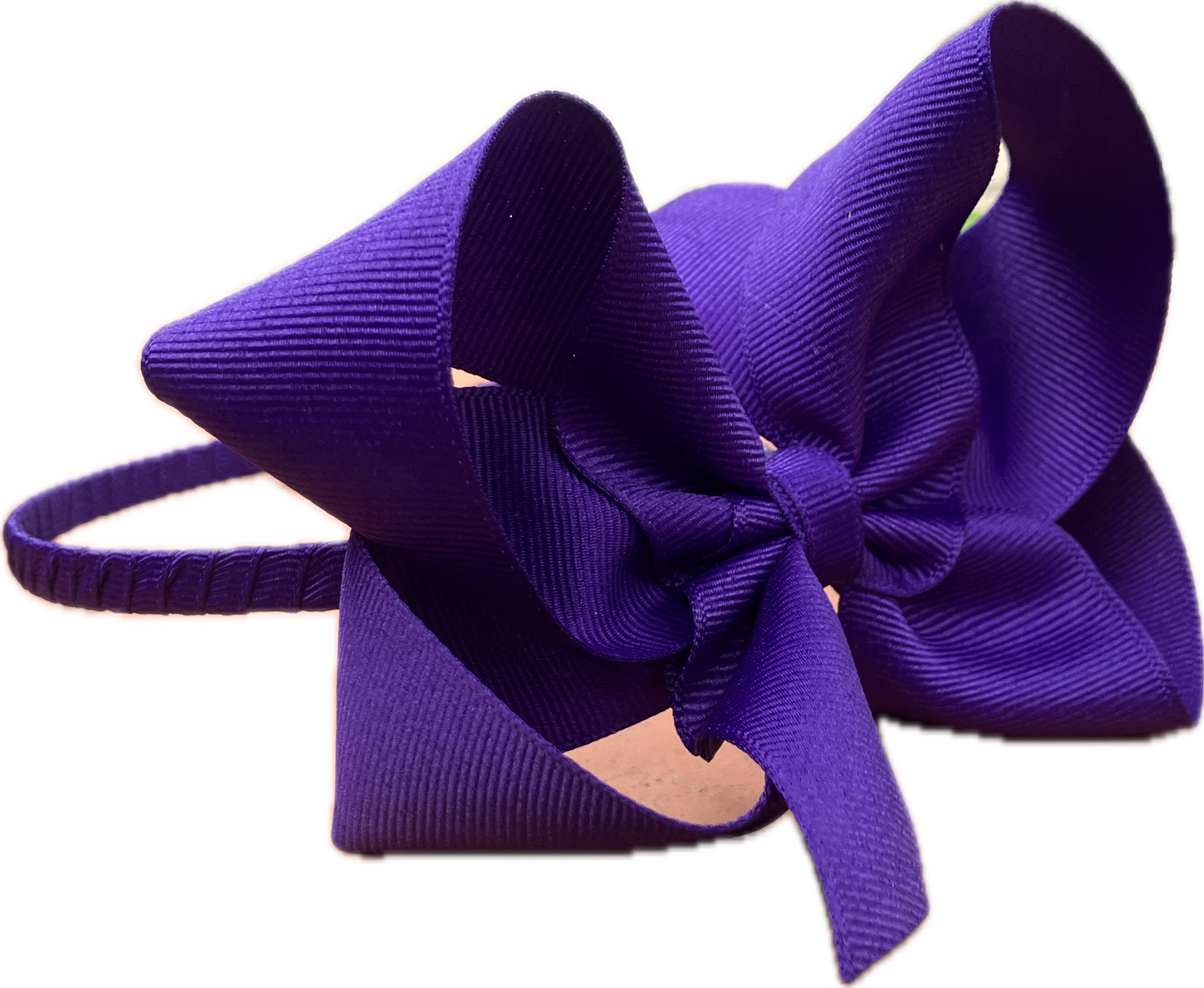 Beyond Purple Ribbon Wrapped Headband