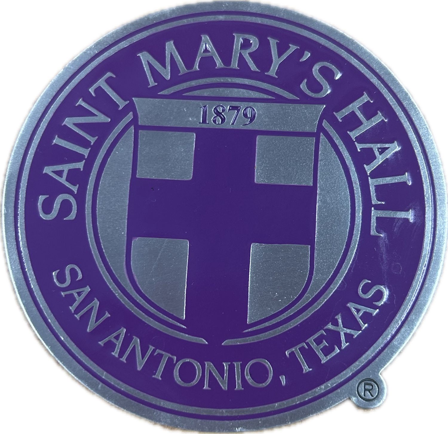 Car Emblem Sparta Pewter