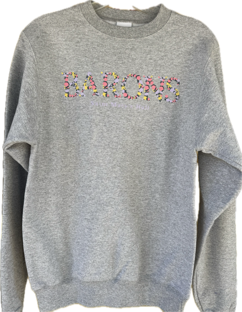 Floral Champion Crew Sweatshirt