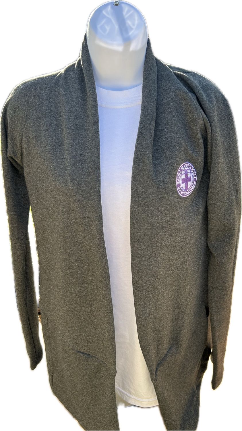 The Charcoal Cardigan, Size: X-Small