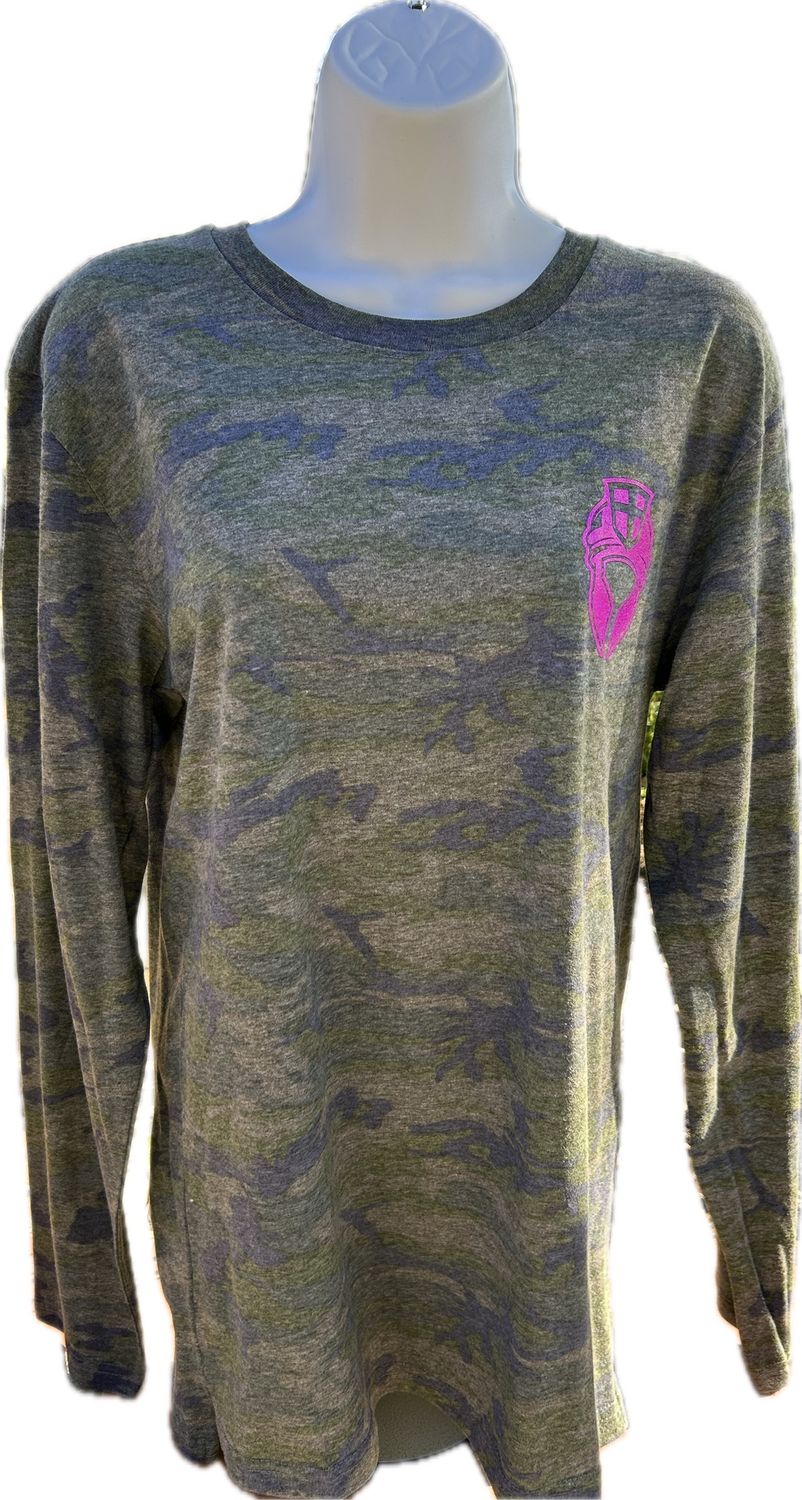 LAT Camo L/S Youth, Size: Small