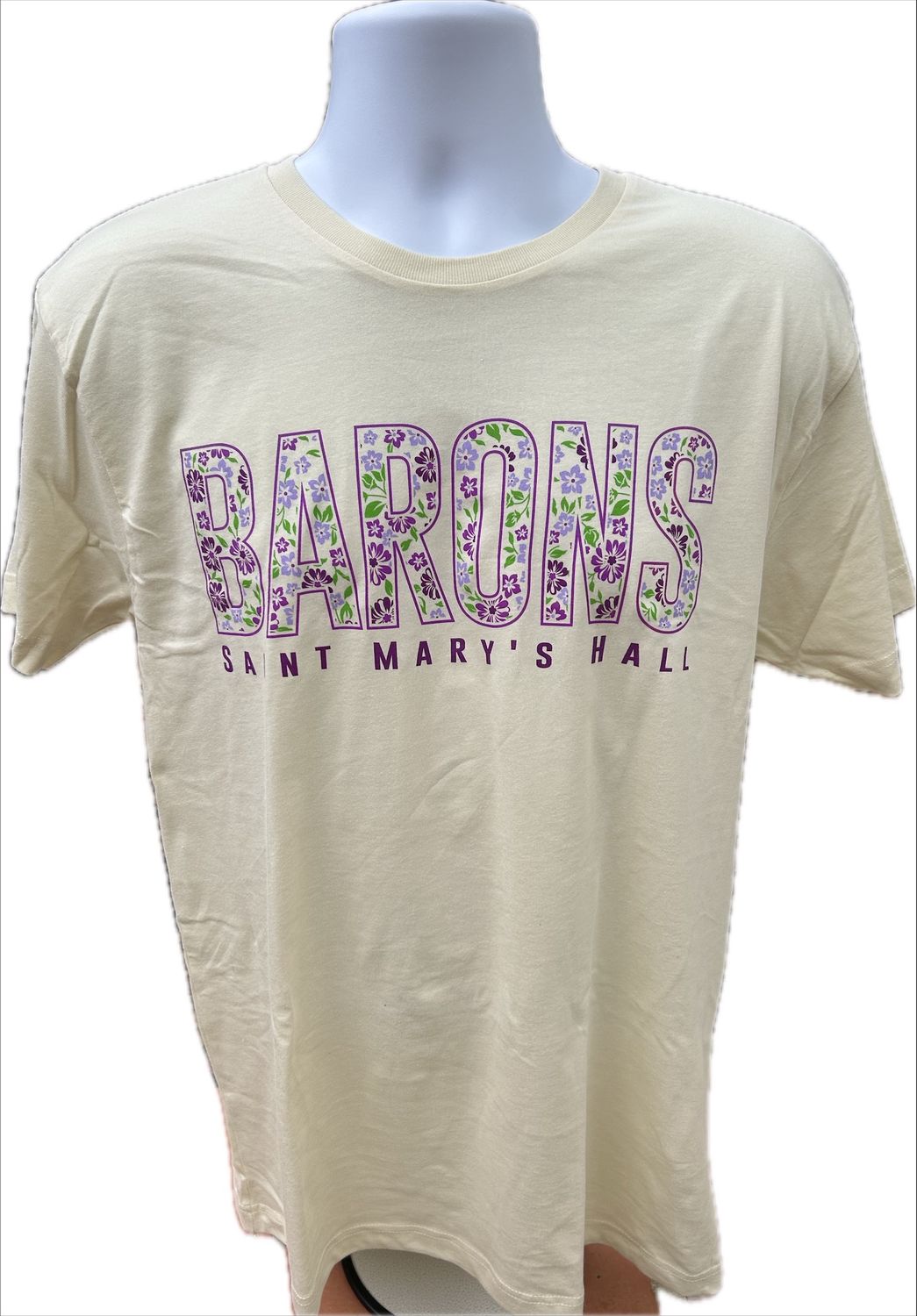 Barons Floral T-shirt, Size: Small