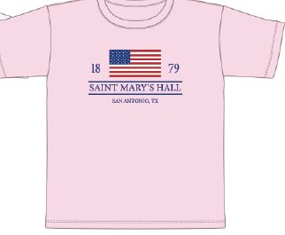 American Flag Youth Blossom T-Shirt