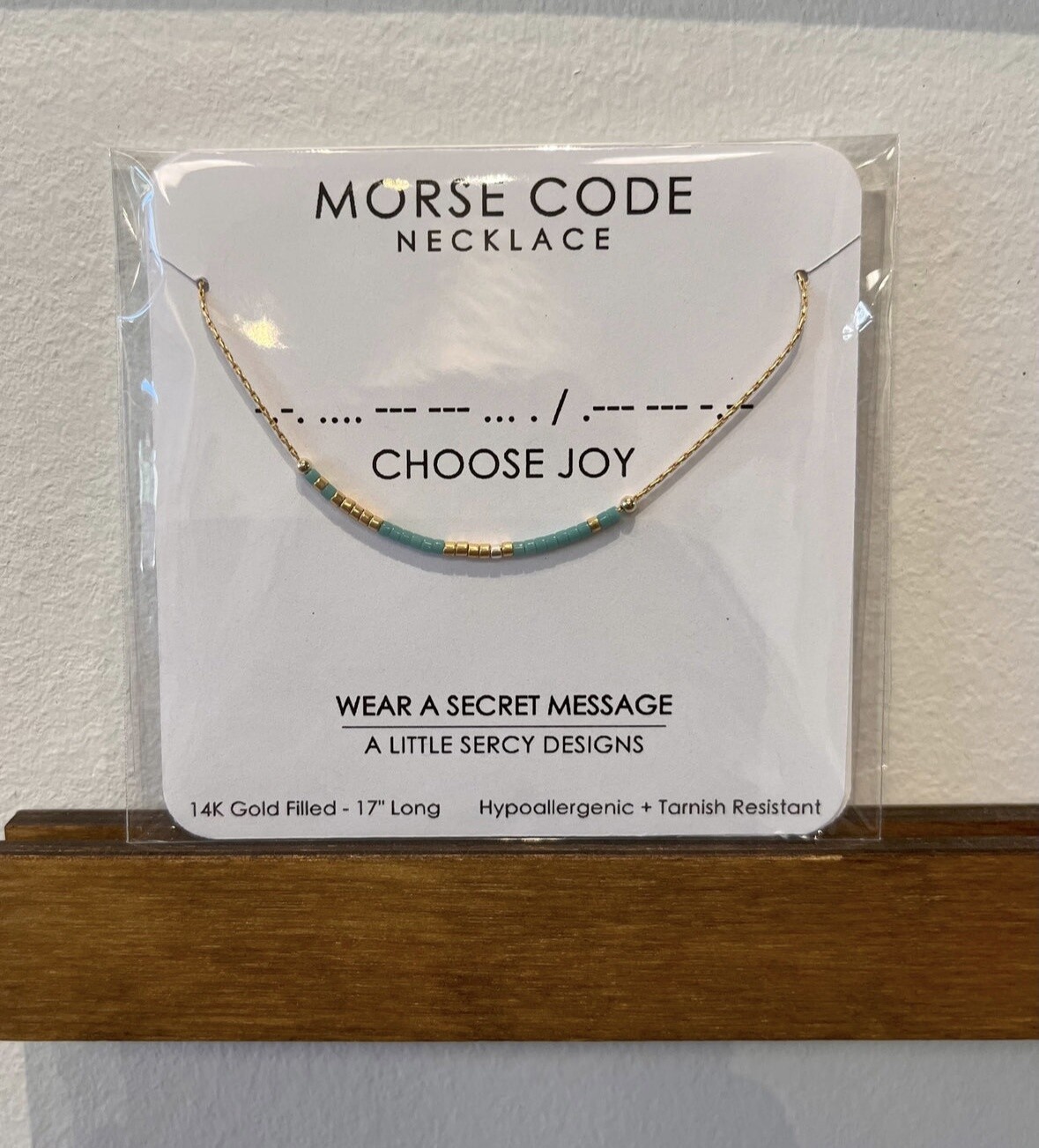 Choose Joy Necklace - Gold Filled