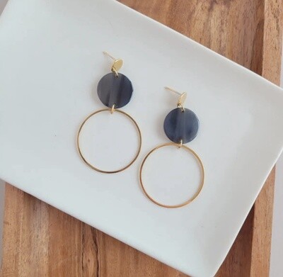 Black Sadie Earrings