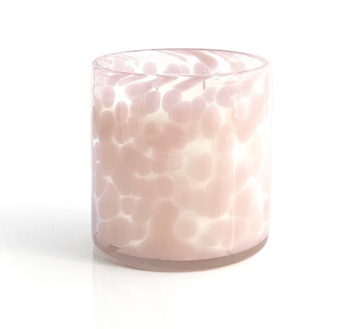 15oz Arabesque Glass Candle