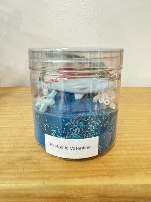 Valentine Fintastic Sensory Jar