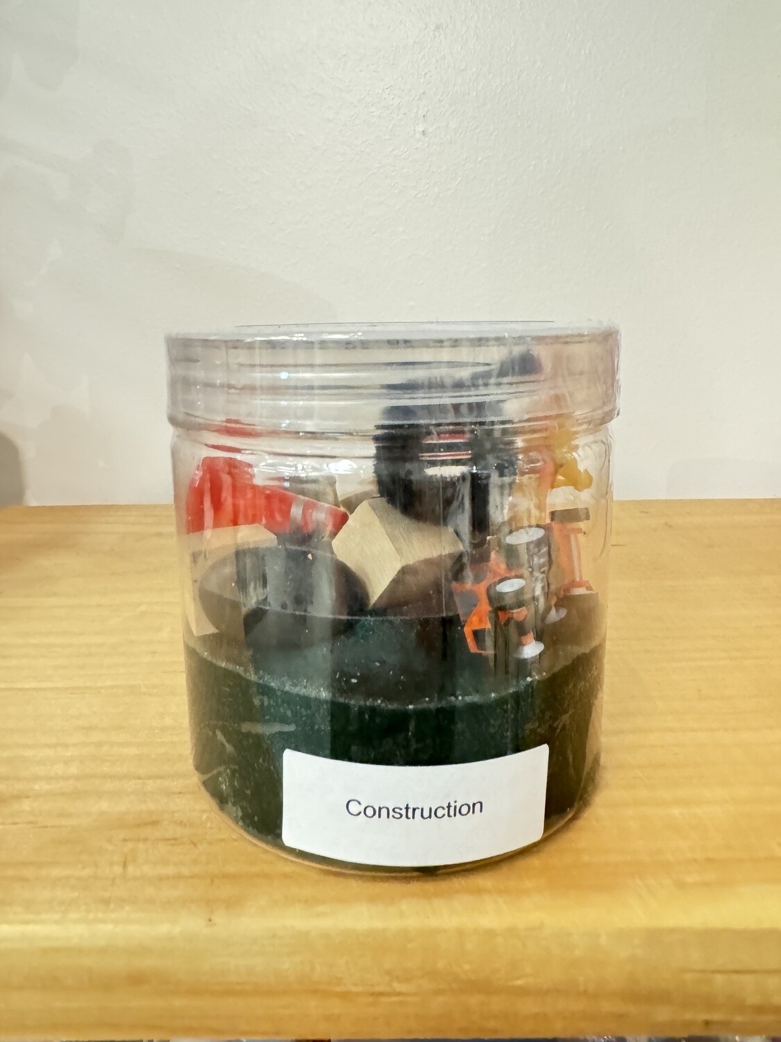 Construction Sensory Jar